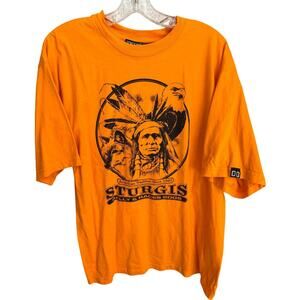 R158 Vintage Sturgis 2005 Large Tee Like New Condition R0000158